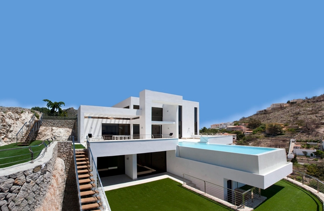 Mediterranean Pearl / Carlos Gilardi - Houses, Garden, Facade, Stairs