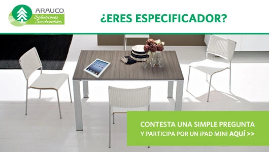¿Eres especificador?: Concurso Arauco ¡Gánate un iPad mini! - Imagen Principal