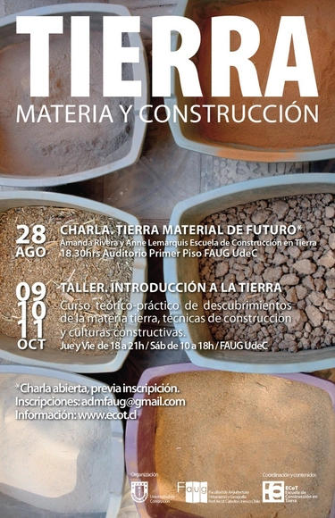 Tierra en la Universidad de Concepción: Materia y Construcción / ¡Se sortea una beca! - Imagen Principal