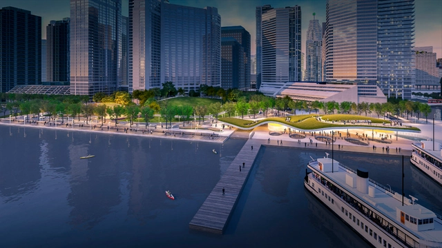 KPMB e West 8 vencem concurso para reprojetar o Terminal Marítimo de Toronto - Imagem de Destaque