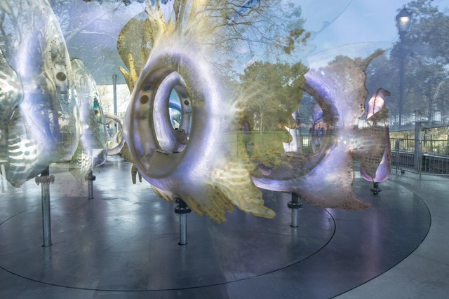 'SeaGlass Carousel' de Nueva York, fotografiado por Danica O. Kus - Imagen Principal
