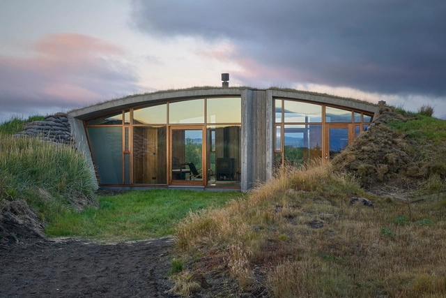 Garður Landhouse / Studio Granda - Houses, Facade, Arch