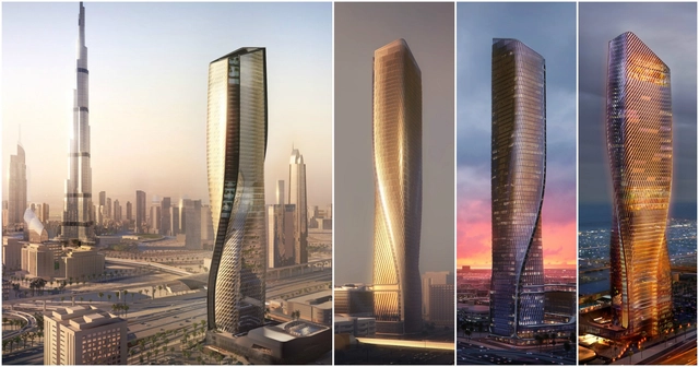 UNStudio 为迪拜再添摩天楼，最高陶瓷立面尽显大楼品质 - 建筑, 表皮, 城市