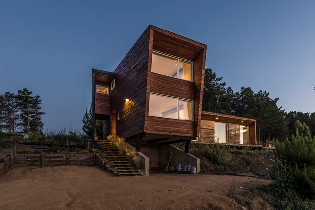CASA RIOS / Altamarea arquitectura - Casas, Escaleras, Fachada