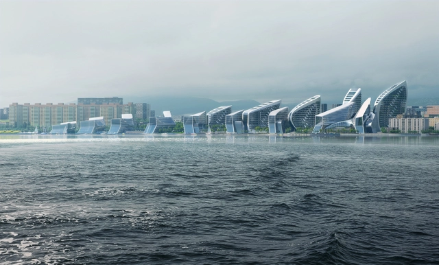 Zaha Hadid Arquitectos gana concurso para diseñar plan maestro en la costa rusa del Mar Negro - Imagen Principal