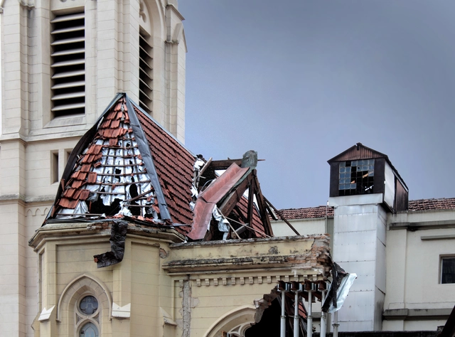 A Igreja Luterana de São Paulo cinco meses após ruir parte de sua estrutura - Imagem de Destaque