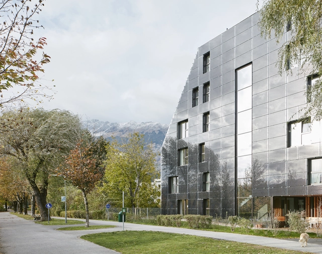 House for Psychosocial Care and Living / Fügenschuh Hrdlovics Architekten - Exterior Photography,  Healthcare Center, Garden, Facade