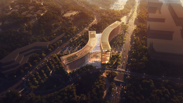 本周未建成 | 普信集团公司总部,圣约翰货运站 - 主图