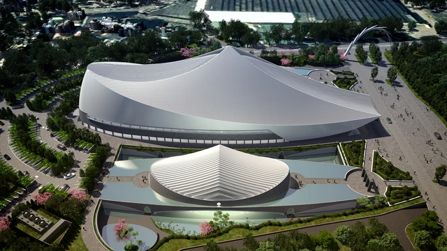 Santiago Calatrava diseña el Salón Internacional de Conferencias Yuan Ze Arts - Imagen Principal