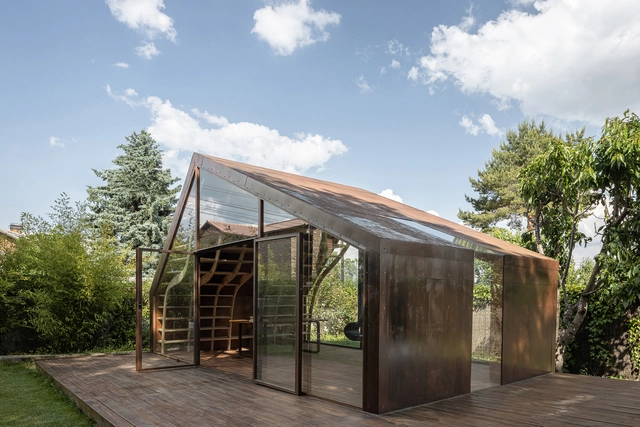 Cabaña del escritor / MuDD Architects - Fotografía exterior, Arquitectura De Oficinas
