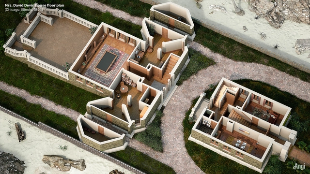 Serie de renders exploran tres proyectos sin construir de Frank Lloyd Wright - Imagen Principal