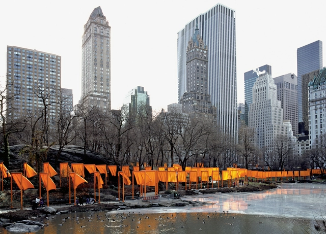 Obra nunca antes vista de Christo y Jeanne-Claude es exhibida en la Galería Hexton de Colorado - Imagen Principal