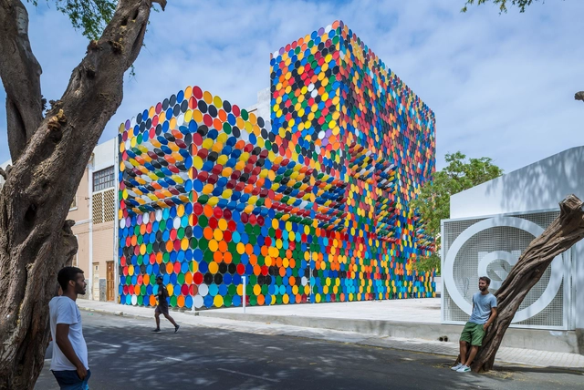 CNAD Centro Nacional de Artesanato e Design / Ramos Castellano Arquitectos - Fotografia de Exterior, Edificios Públicos, Fachada, Arco