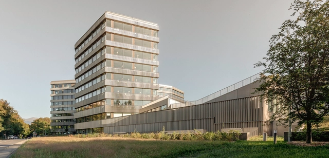 Oficinas centrales del Fondo Mundial / LRS Architectes - Fotografía exterior, Edificio De Oficinas, Fachada