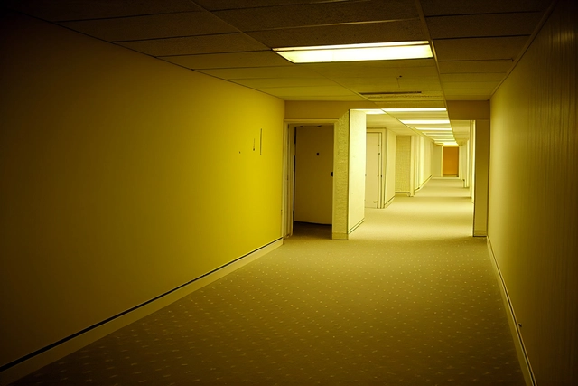 Por que os espaços de transição são assustadores? O caso do curta-metragem "The Backrooms" - Imagem de Destaque