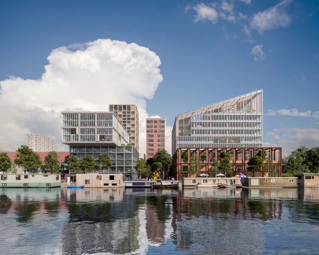 Mecanoo presenta el nuevo distrito de diseño de Amstel en Ámsterdam - Imagen Principal