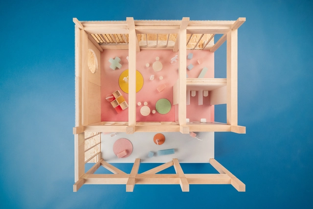OMA / David Gianotten y Circlewood desarrollan un sistema de madera modular para crear escuelas flexibles en la ciudad de Ámsterdam - Imagen Principal