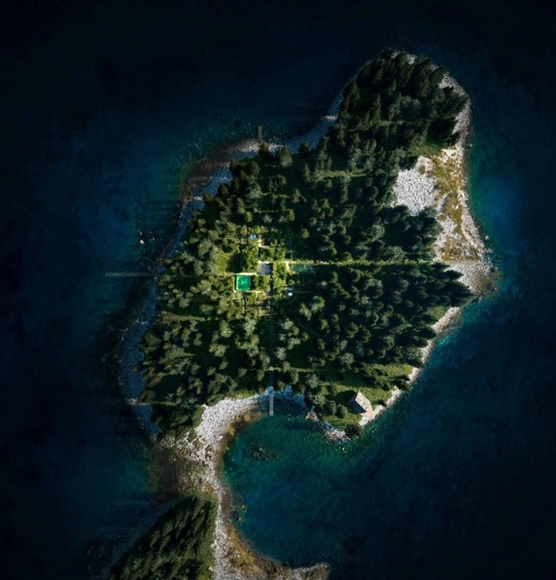 BIG apresenta projeto de ilha experimental autossuficiente para marca de roupas canadense - Imagem de Destaque