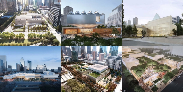 Chipperfield, DS + R, Nieto Sobejano 等 6 家公司入围达拉斯艺术博物馆候选名单 - 主图