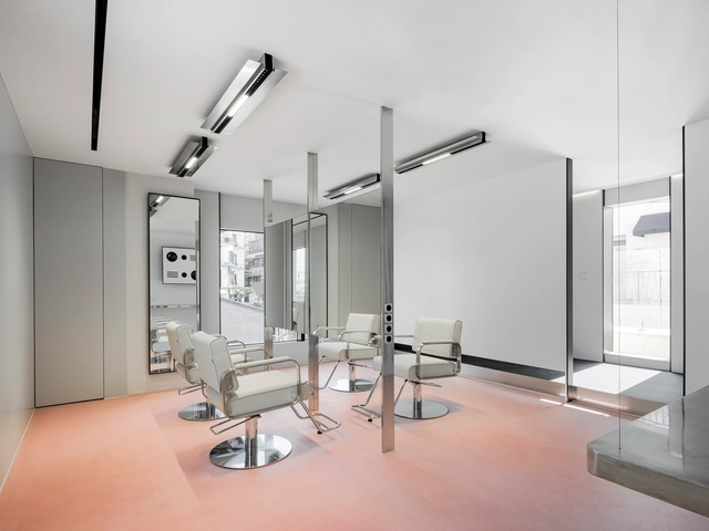 Salón THERE.C / YGGGR - Fotografía interior, Interiores De Espacios De Bienestar, Fachada