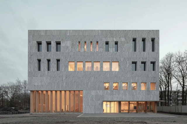 Marga Klompé Building / Powerhouse Company - Exterior Photography, University, Facade