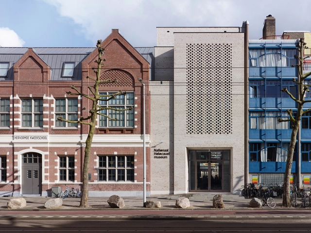National Holocaust Museum / Office Winhov - Exterior Photography, Museum, Facade, Door