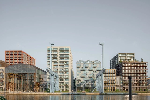 Oostenburg Island / Urhahn + Studioninedots - Exterior Photography, Commercial Architecture, Facade, Cityscape