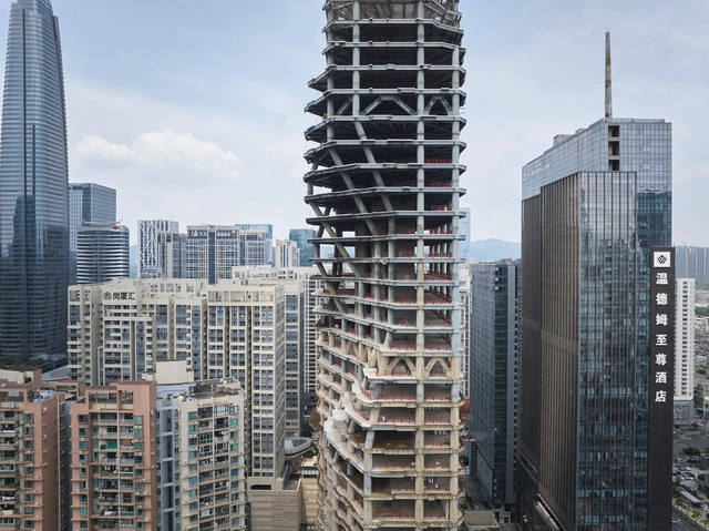 扎哈·哈迪德建筑事务所公布中国深圳金融科技学院建设进展 - 主图