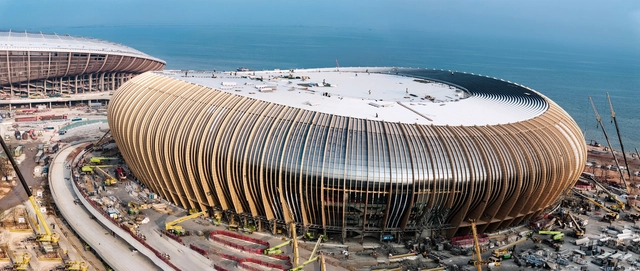 Zaha Hadid Architects Nears Completion of Major Sports Center in China’s Greater Bay Area - Featured Image